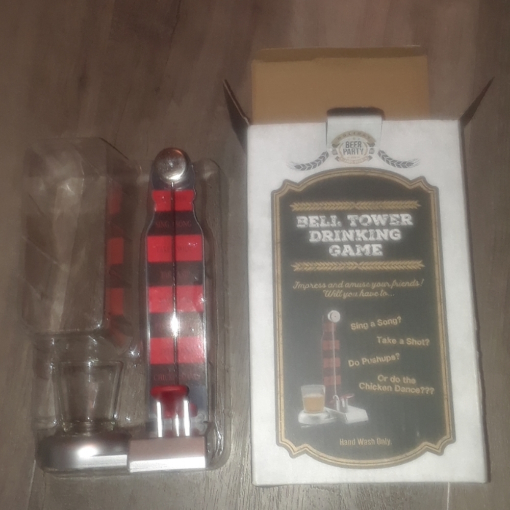 Bell Tower Drinking Game (never been used)